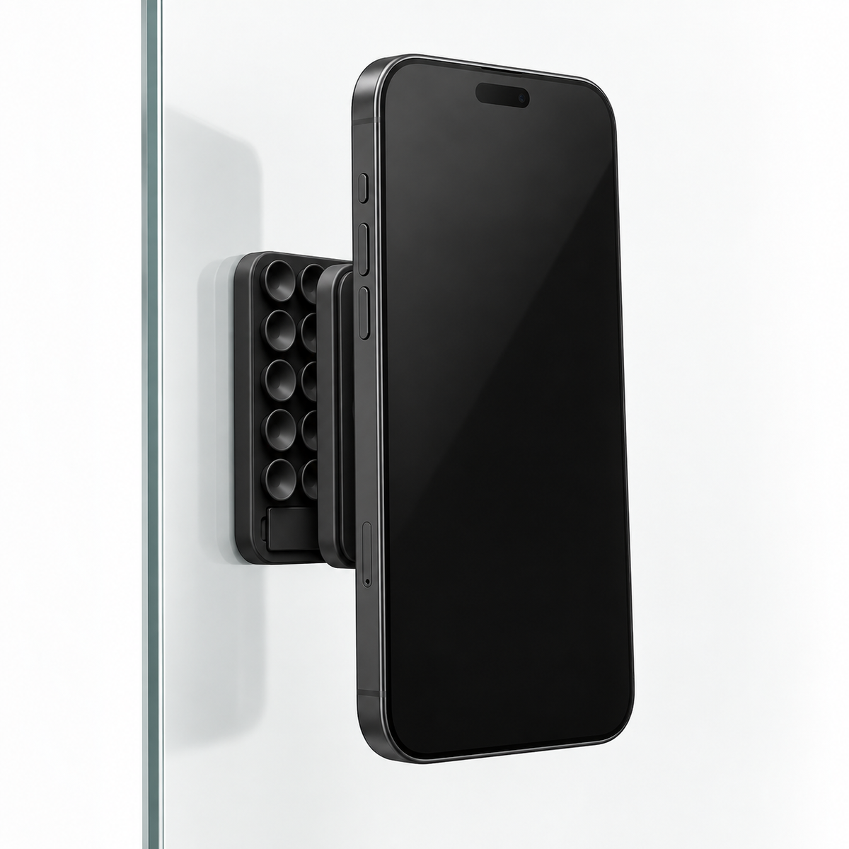 Support Magnétique à Ventouses pour Smartphone