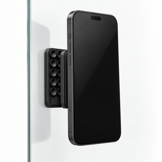 Support Magnétique à Ventouses pour Smartphone