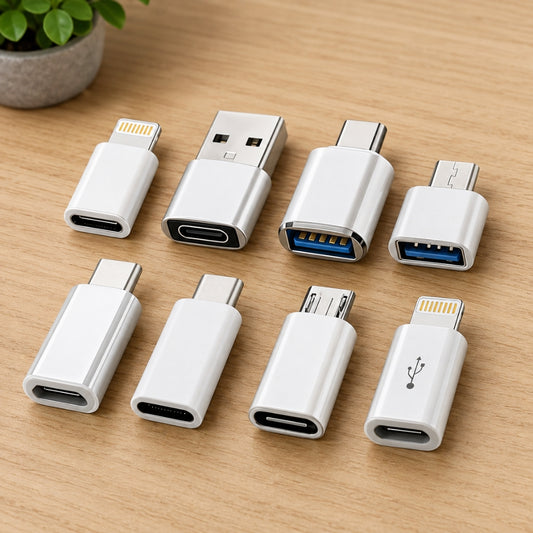 Kit d’Adaptateurs USB Multi-Connecteurs 8 Pièces