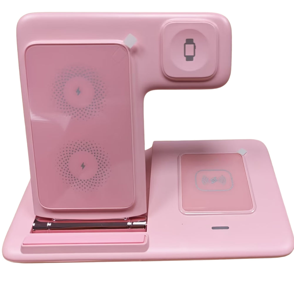 Station de Charge Sans Fil 3-en-1 Pliable