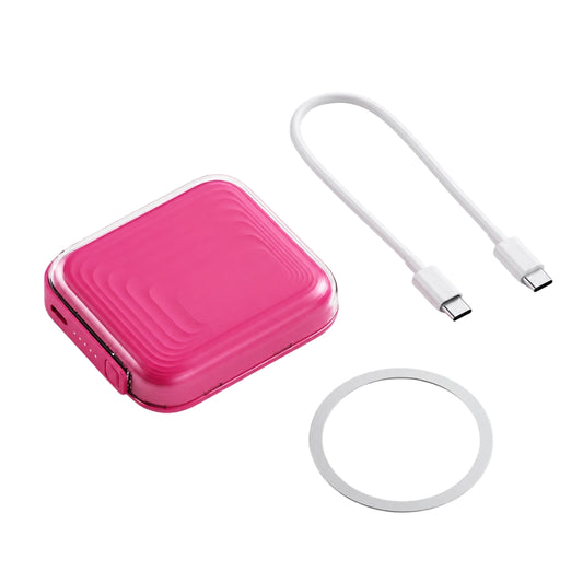 Mini Batterie Externe Magnétique 5000 mAh à Charge Rapide