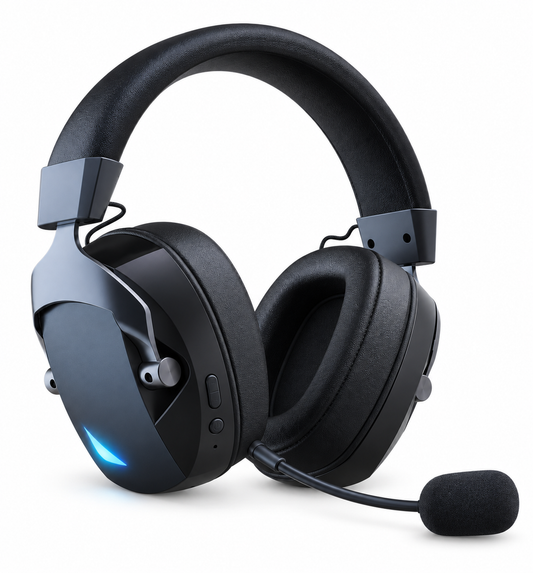 Casque Gaming Sans Fil 2,4 GHz avec Micro