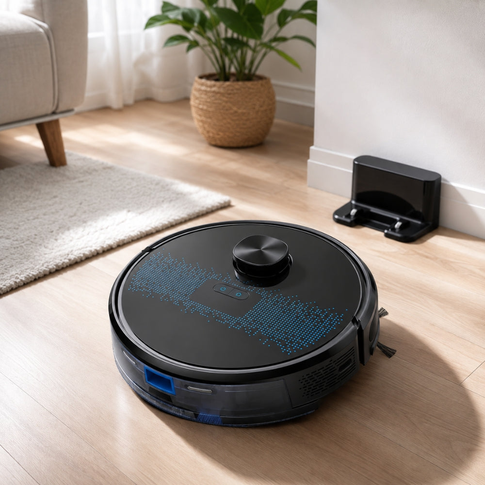 Smart Robot Vacuum and Mop with Laser Navigation
