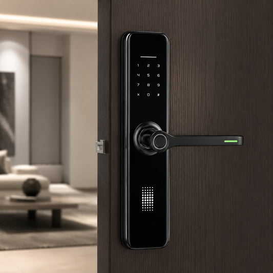 Serrure de Porte Intelligente Biométrique avec Clavier