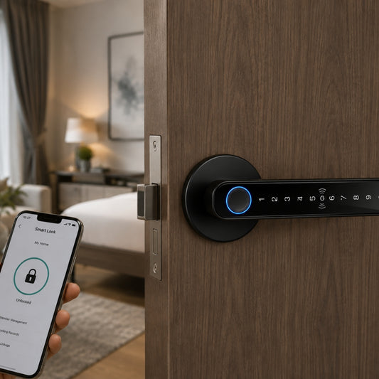 Smart Door Lock with Fingerprint and PIN