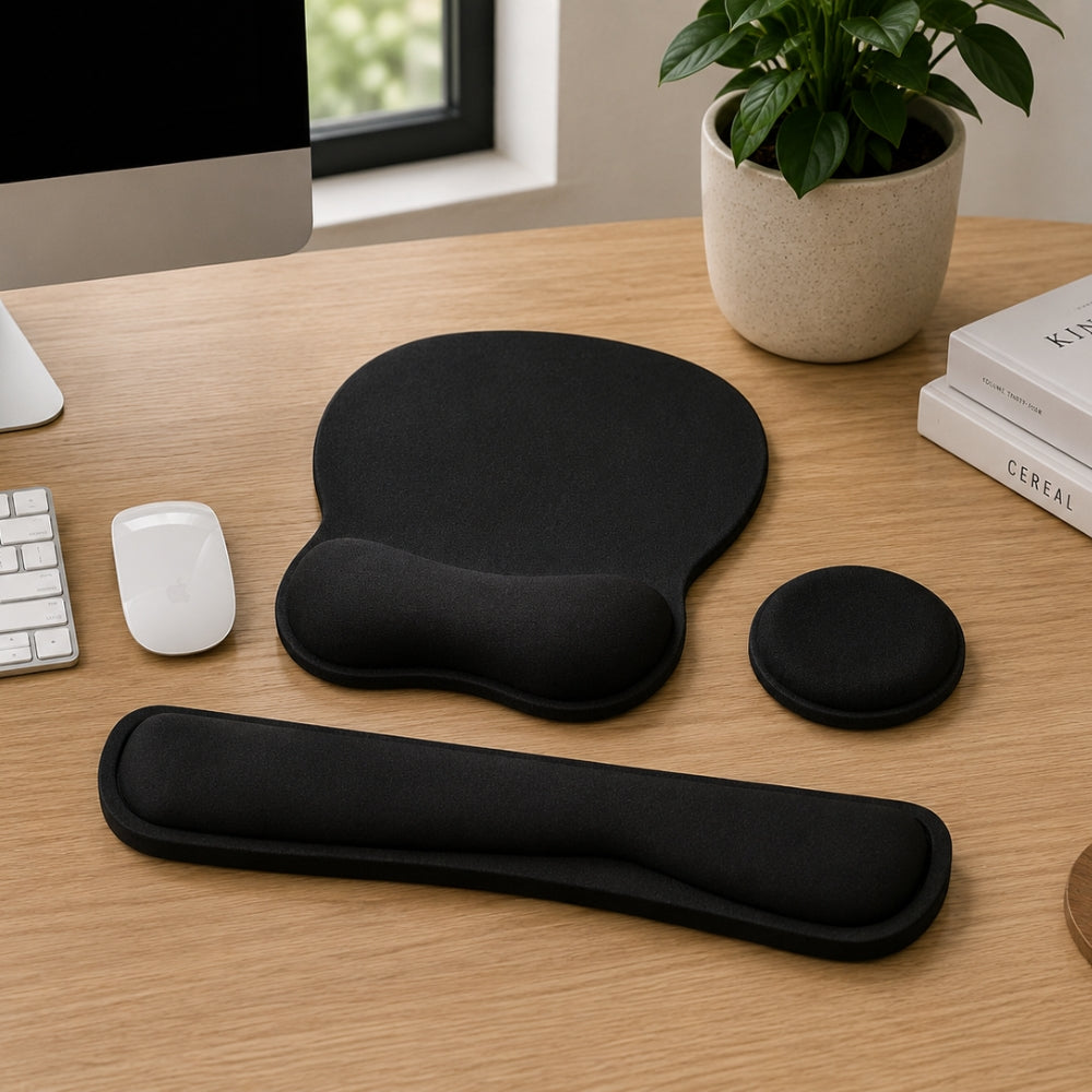 3-Piece Ergonomic Keyboard and Mouse Set