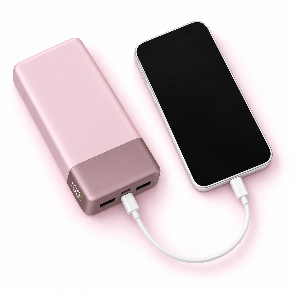 20,000 mAh High-Capacity External Battery with 45 W Charging and Display