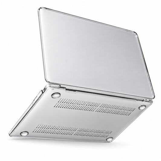 Coque Rigide Transparente et Ventilée pour Ordinateur Portable