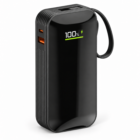 Batterie Externe 10 000 mAh avec Écran Couleur