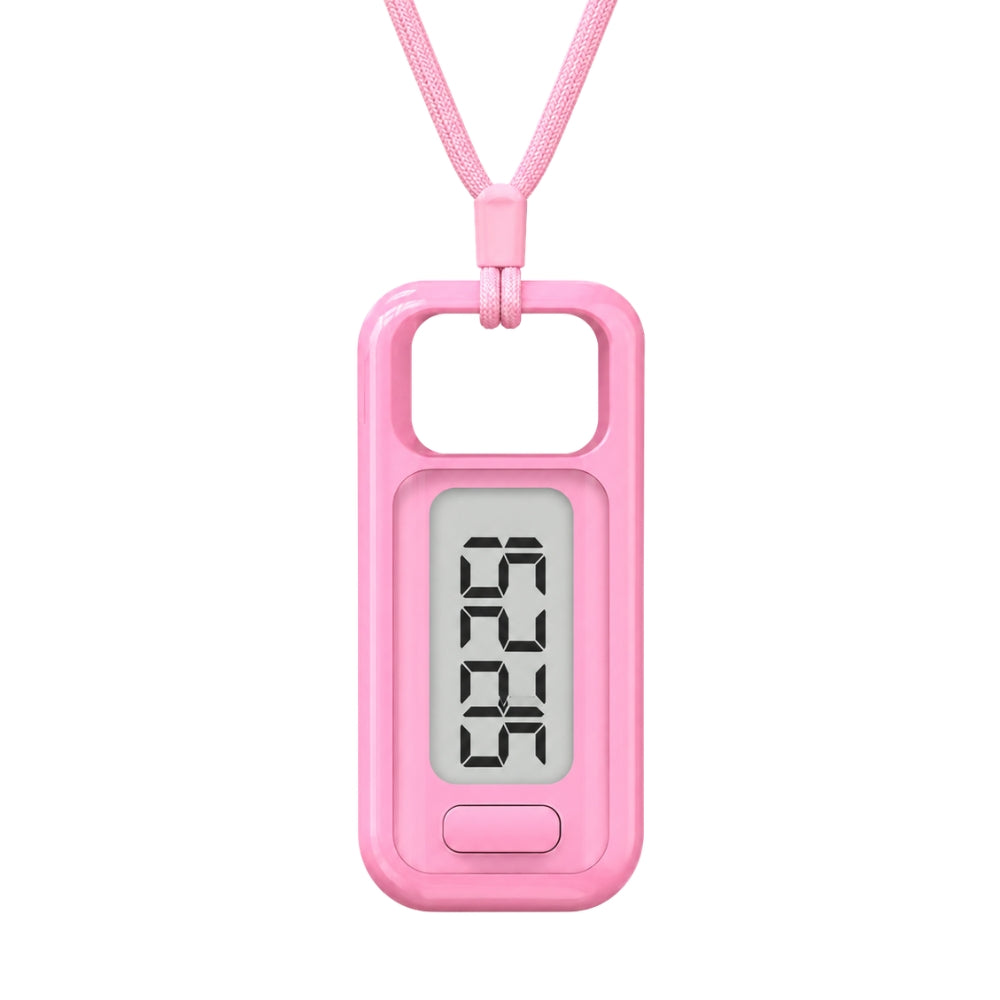 3D Digital Pedometer with Neck Strap