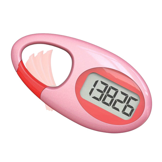 Compact 3D Pedometer with Lanyard