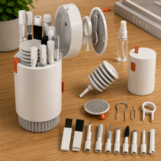 Kit de Nettoyage Multifonction 20-en-1 pour Appareils Électroniques