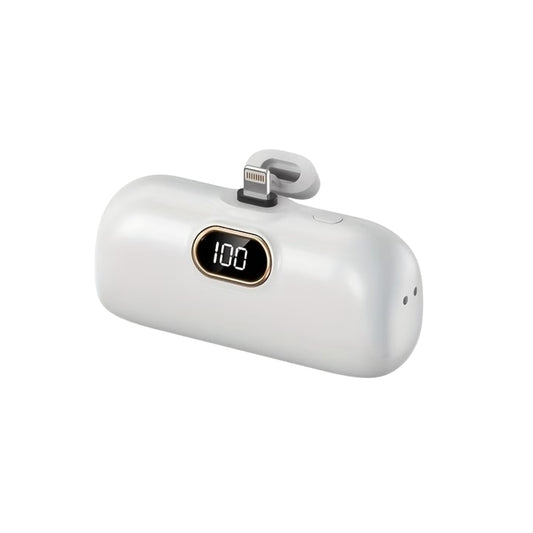 Mini Portable Power Bank with Built-in Connector
