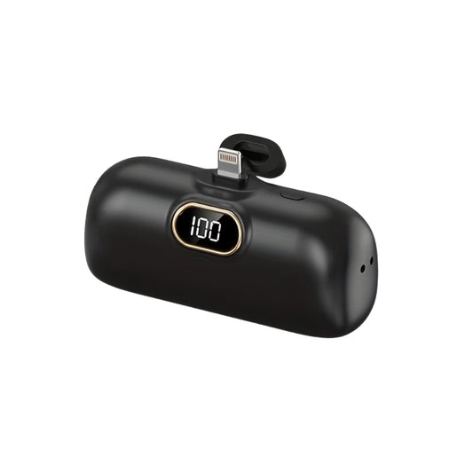 Mini Portable Power Bank with Built-in Connector