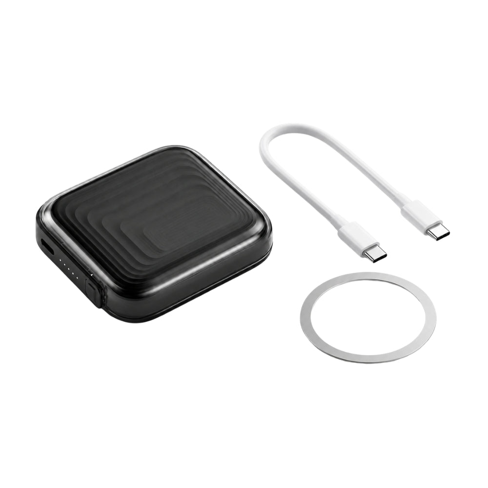 5000 mAh Mini Magnetic Power Bank with Fast Charging