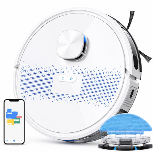 Robot Aspirateur Laveur avec Cartographie Laser
