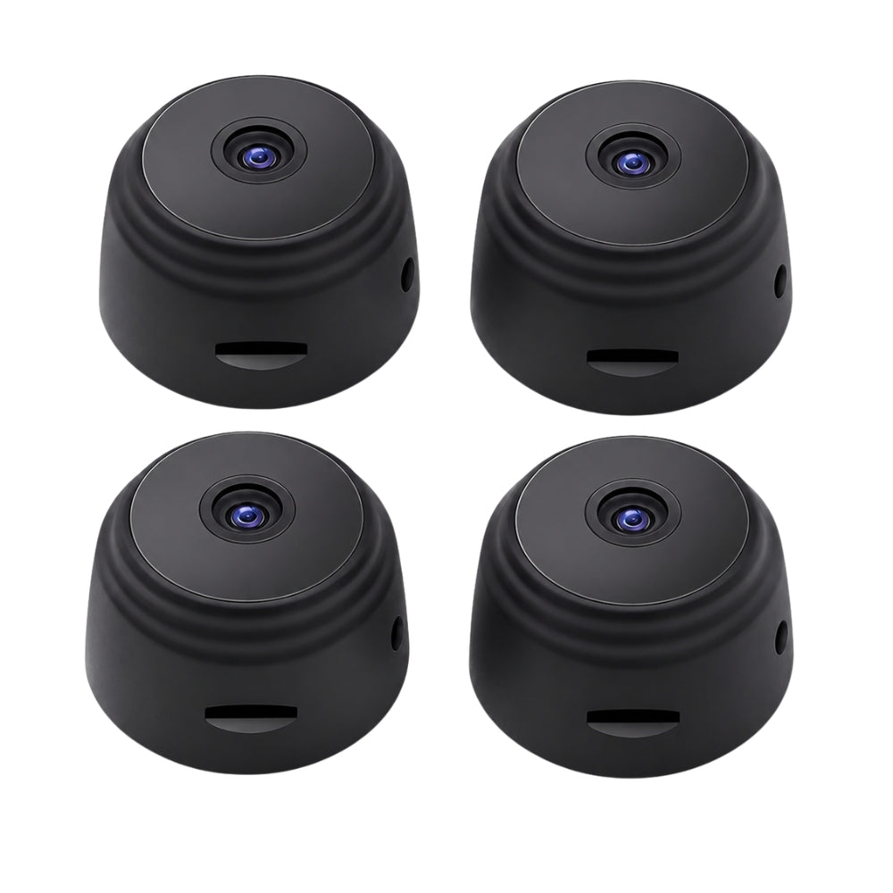 Set of 4 Portable Wi-Fi Mini Cameras
