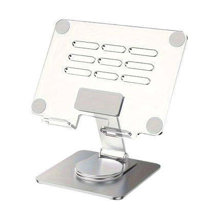 360° Rotating Desk Stand for Tablets and Laptops