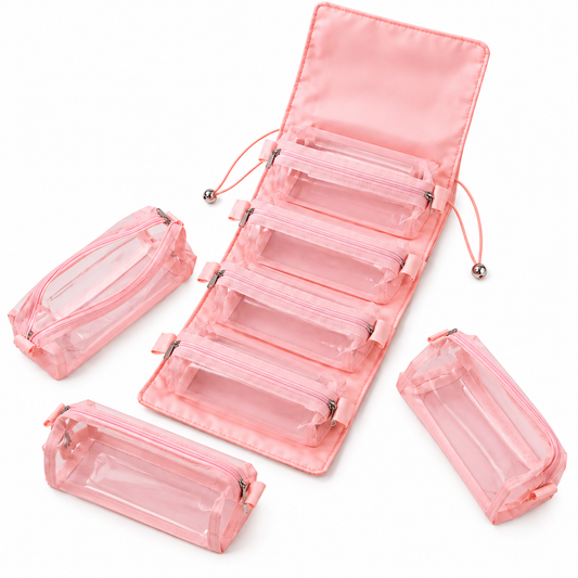 Trousse de Maquillage 4-en-1 Détachable