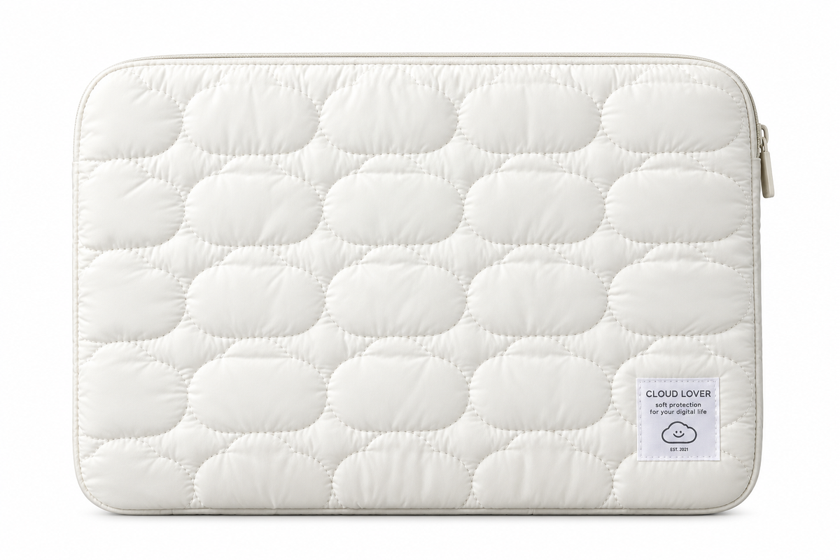 Pochette Matelassée pour Ordinateur Portable