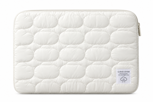 Pochette Matelassée pour Ordinateur Portable