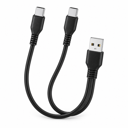 Câble Répartiteur USB-A vers Double USB-C