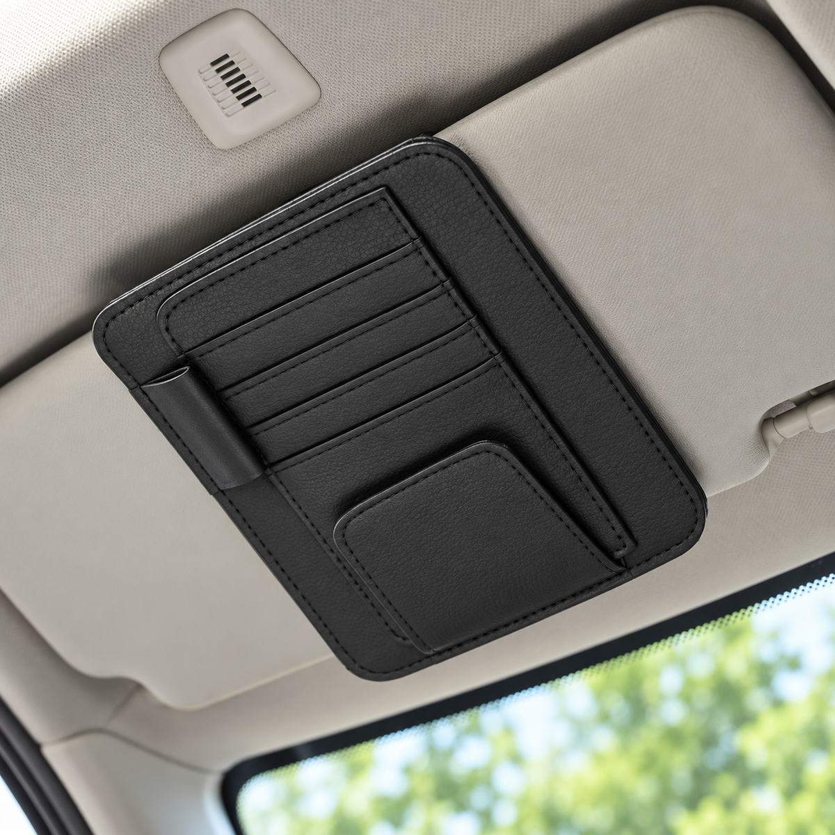 Organisateur de Pare-Soleil Multi-Poches pour Voiture