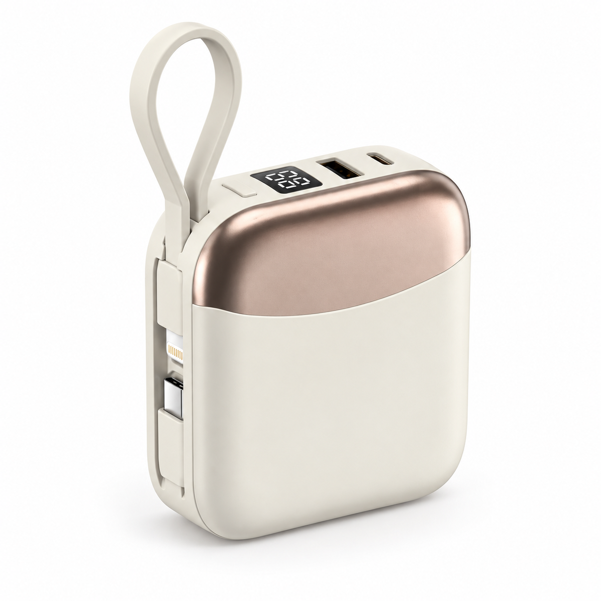 10,000 mAh Mini Power Bank with 22.5 W Fast Charging