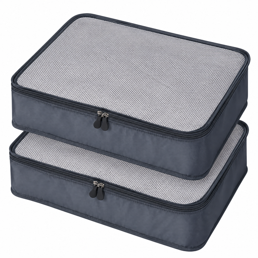 Lot de 2 Sacs de Rangement de Voyage Compressibles