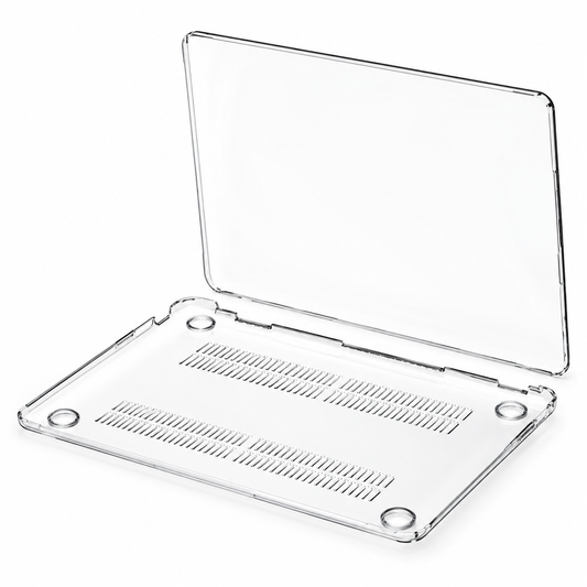 Coque Rigide Transparente et Ventilée pour Ordinateur Portable