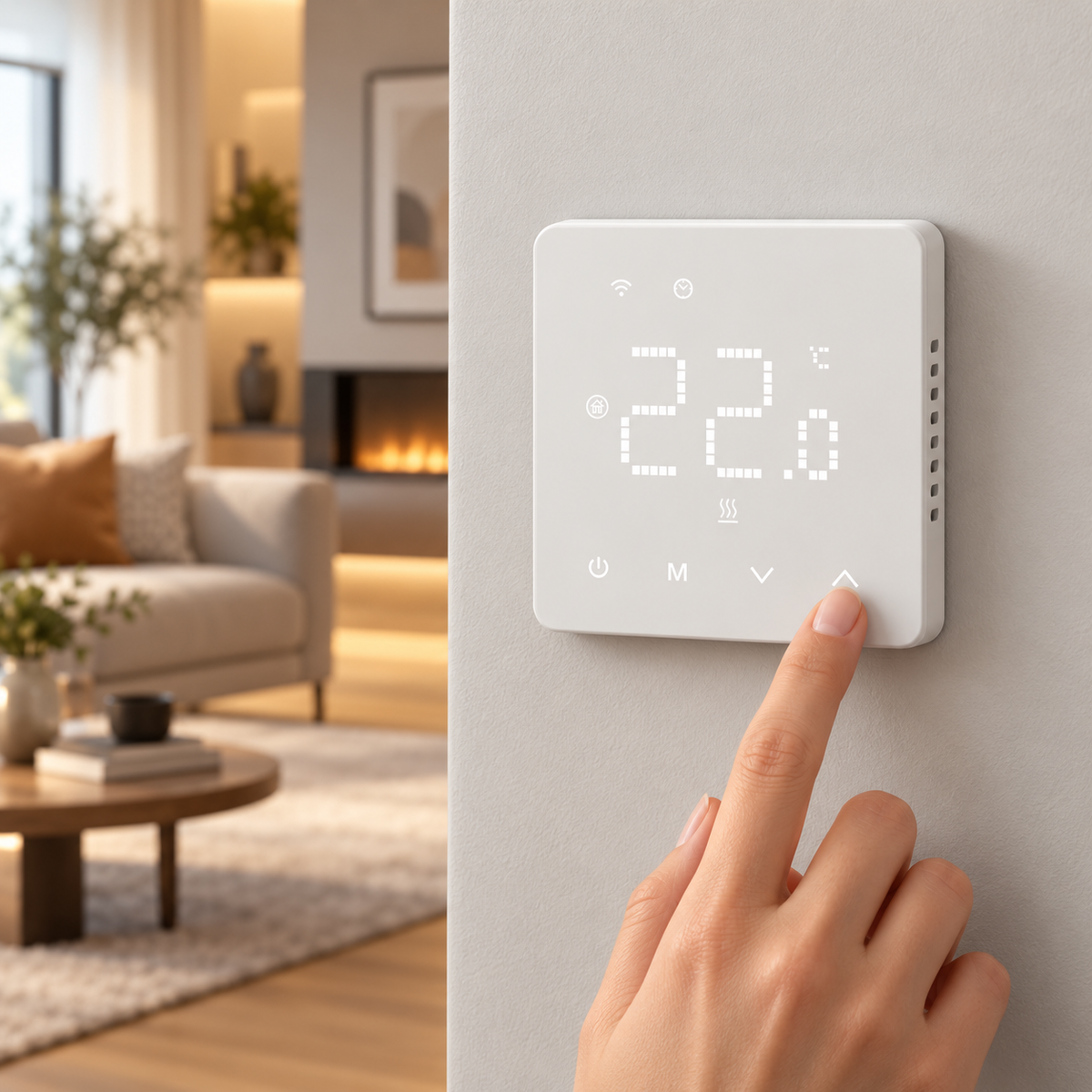 Smart Wi-Fi Thermostat for Underfloor Heating