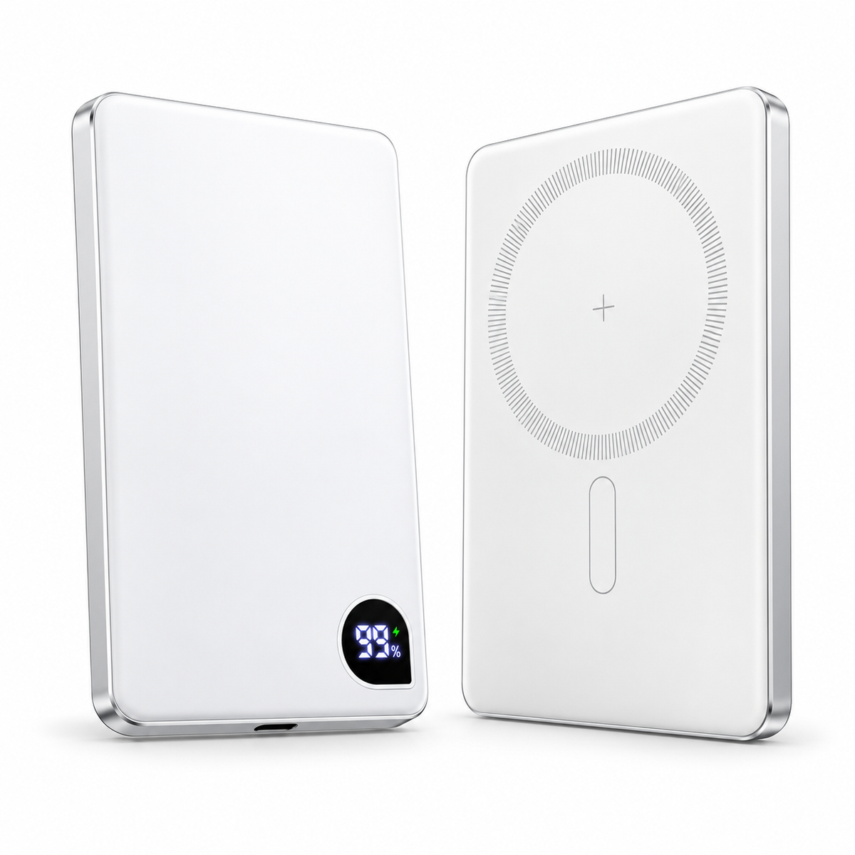 10,000 mAh Magnetic Portable Charger with Display