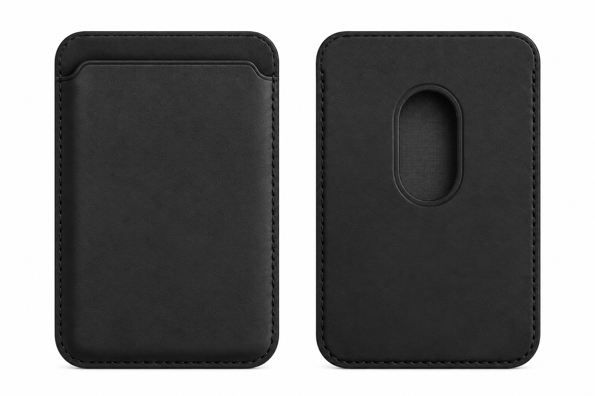 Porte-Cartes Magnétique Fin en Tissu